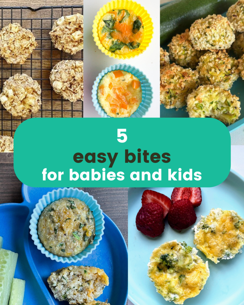 5 easy bites for babies and kids