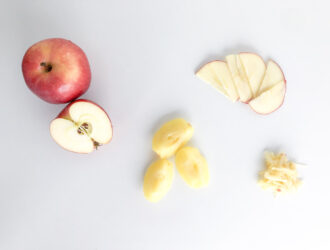how to serve apple